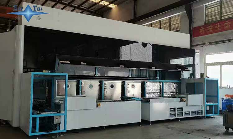 全自動超聲零件清洗機設備帶沖洗漂干 全自動超聲零件清洗機設備帶沖洗漂干