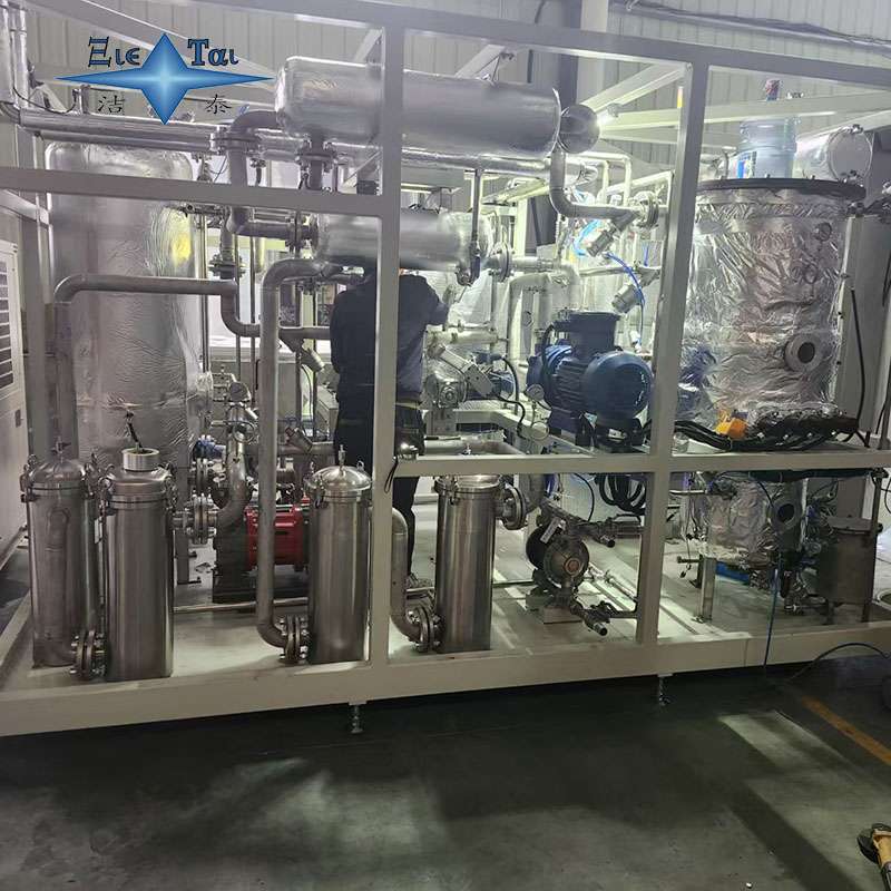 單工位碳氫噴淋干燥真空設備